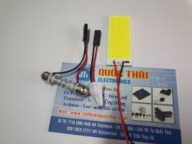 CHIP LED T10 W5W 36 TIM 12V (MÀU TRẮNG)