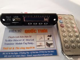 BOARD MP3 (USB/SD CARD/REMOTE/FM/AUX) VER 2.0